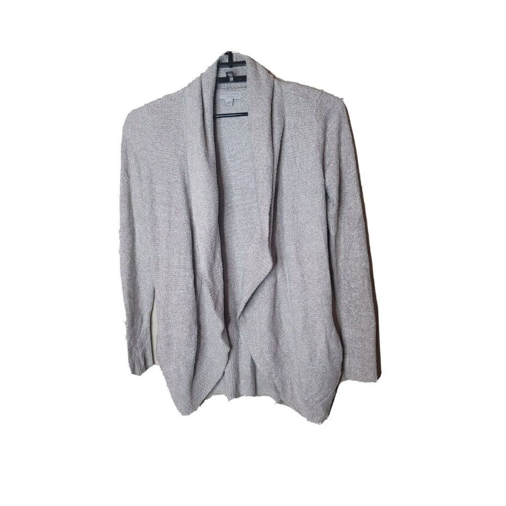 Barefoot Dreams Cozychic Lite Women's Open Front Cardigan Sweater Size Medium